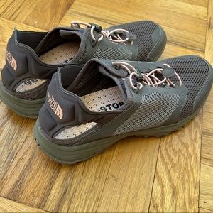The North Face aqua hiking shoes